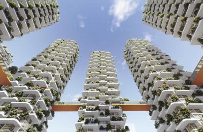 Pre-sale of 60-story Fourth Generation luxury forest off-plan townhouses project on 4986m² of land in downtown Dubai